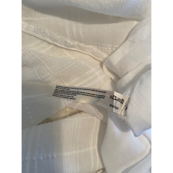 Free People Size S White Now & Forever Endless Summer Maxi Dress Puff Sleeve - Picture 9 of 14